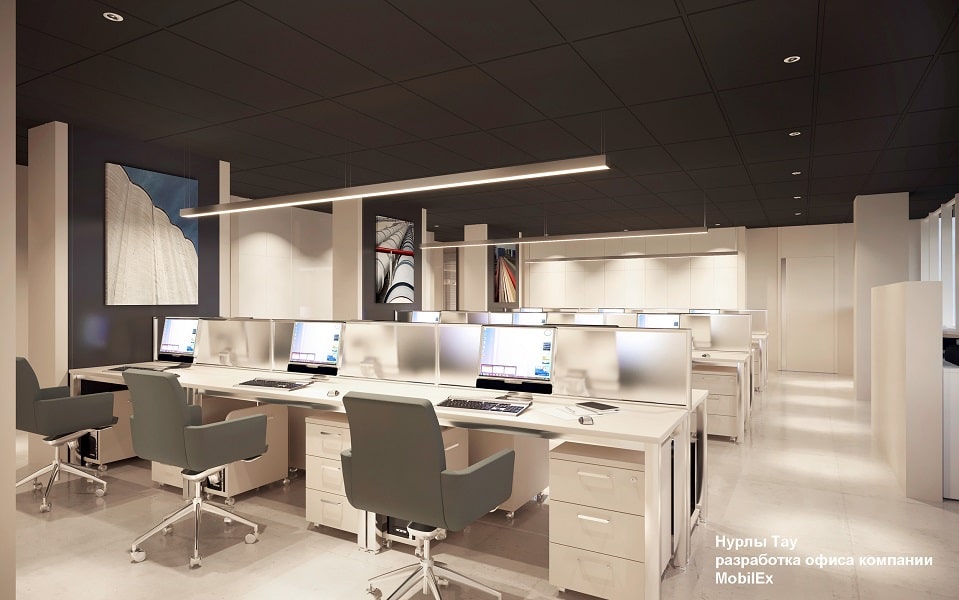 Дизайн офисных помещений в Алматы